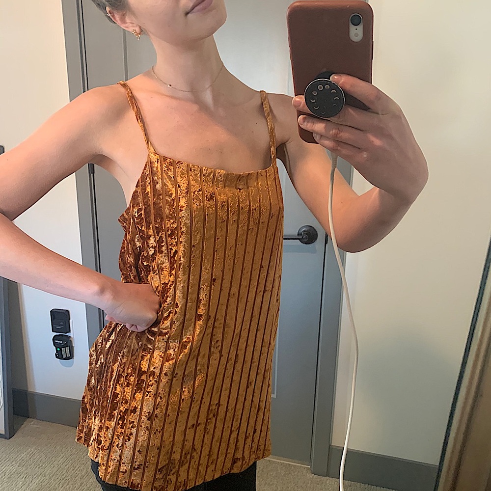 Crushed Velvet Camisole